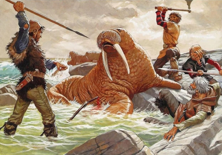 Скандинавские мореходы.