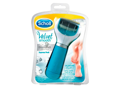 Электрическая роликовая<br/> пилка Scholl velvet